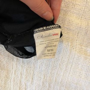 Ainsliewear Black Leotard Size Adult Medium